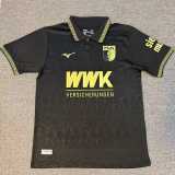2025/26 FC Augsburg 3RD Black Fans Soccer jersey