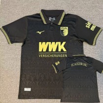 2025/26 FC Augsburg 3RD Black Fans Soccer jersey