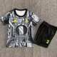 2025/26 JUV Black Kids Training Shorts Suit