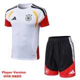 2026 Germany White Player Training Shorts Suit