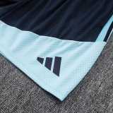 2026 Argentina White Player Training Shorts Suit