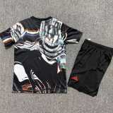 2025/26 Man Utd Black Training Shorts Suit