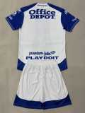 2025/26 Pachuca Club Home White Fans Kids Soccer jersey