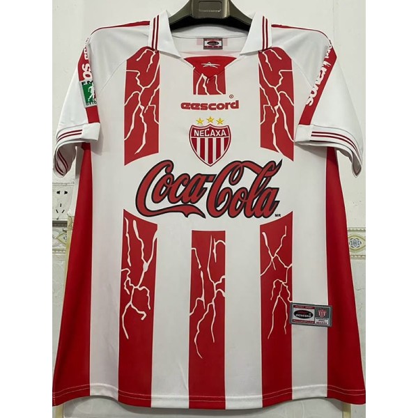 1999/00 Club Necaxa Home Red Retro Soccer jersey