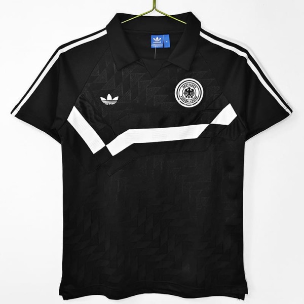 1988/89 Germany Away Black Retro Soccer jersey