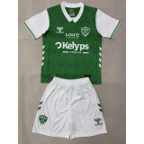 2025/26 AS Saint-etienne Home Green Fans Kids Soccer jersey