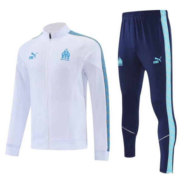 2025/26 Marseille White Tracksuit