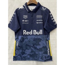 2025 Red Bull F1 Dark Blue Polo Racing Suit