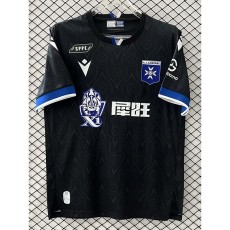 2025/26 AJ Auxerre Away Black Fans Soccer jersey
