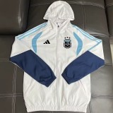 2026 Argentina White Windbreaker