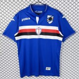 2015/16 Sampdoria Home Blue Retro Soccer jersey