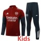 2025/26 ASN Crimson Kids Half Pull Tracksuit