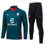 2025/26 ACM Green Half Pull Tracksuit