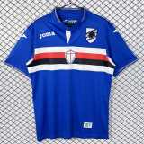 2015/16 Sampdoria Home Blue Retro Soccer jersey