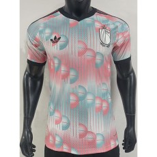 [PLAYER] 2026 Belgium Away Pink Player Soccer jersey