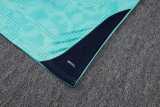 2025/26 Marseille Aqua Kids Half Pull Tracksuit