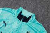 2025/26 Marseille Aqua Kids Half Pull Tracksuit