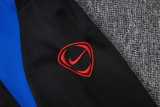 2025/26 PSG Black Kids Half Pull Tracksuit
