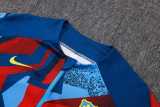 2025/26 BAR Blue Kids Half Pull Tracksuit