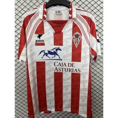 1995/96 Sporting de Gijon Home Red Retro Soccer jersey