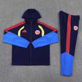 2025 Colombia Dark Blue Tracksuit