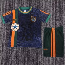 1997/98 Newcastle Away Dark Blue Retro Kids Soccer jersey