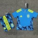 2026 Spain GKL Blue Fans Kids Soccer jersey