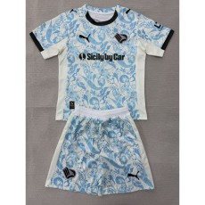 2025/26 US Citta di Palermo 3RD Blue Fans Kids Soccer jersey