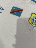 [PLAYER] 2025 Congo DR Away White Player Soccer jersey