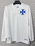 2025/26 Blackburn Rovers 150th Anniversary Edition White Fans Long Sleeve Soccer jersey