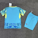 2026 Portugal GKL Azure Fans Kids Soccer jersey