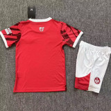2025/26 Kaiserslautern Home Red Fans Kids Soccer jersey