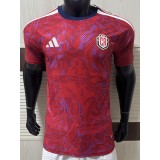 [PLAYER] 2026 Costa Rica Home Crimson Player Soccer jersey