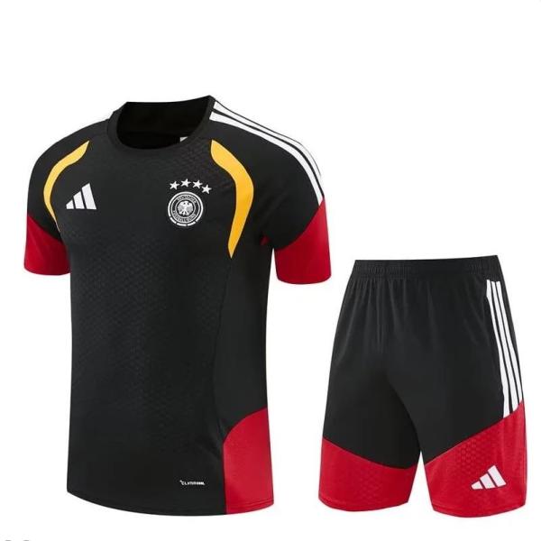 2026 Germany black Training Shorts Suit