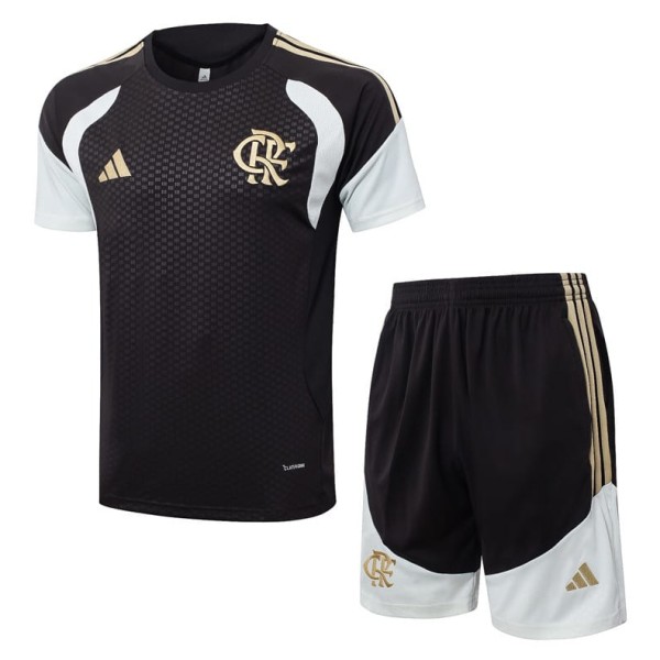 26/27 Flamengo Brown Training Shorts Suit
