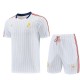 26/27 Roma White Training Shorts Suit