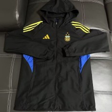 2026 Argentina Black Windbreaker