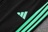 2026 Mexico Black Half Pull Tracksuit