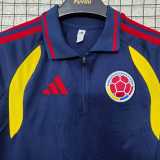 2026 Colombia Royal blue Polo Jersey