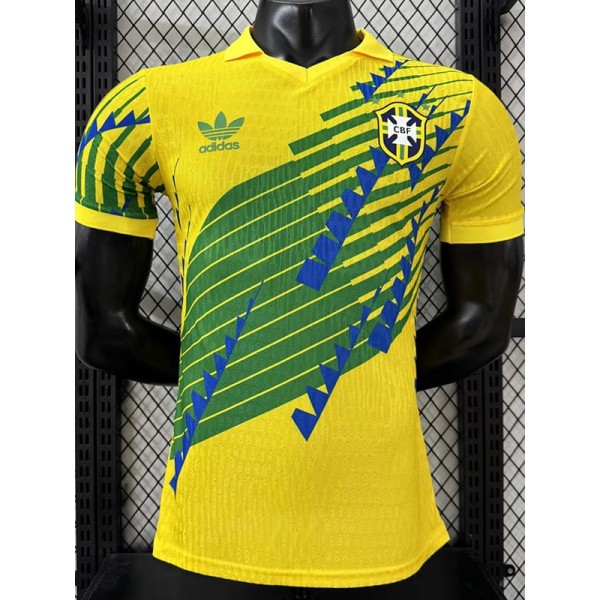 [PLAYER] 2026 Brazil Special Edition Yellow Player Soccer jersey