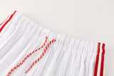 26/27 Roma White Training Shorts Suit