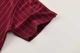 26/27 ASN Jujube red Training Shorts Suit