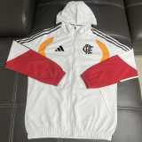 26/27 Flamengo White Windbreaker