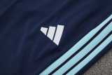 2026 Argentina White Half Pull Tracksuit