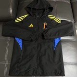 2026 Belgium Black Windbreaker