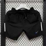NK Black Casual Shorts Pants