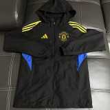 26/27 Man Utd Black Windbreaker