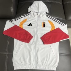 2026 Belgium White Windbreaker