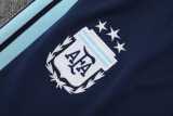 2026 Argentina White Half Pull Tracksuit