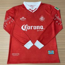 1995/97 Toluca Home Retro Long Sleeve Soccer jersey